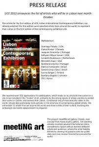 Lisbon International Contemporary Exhibition